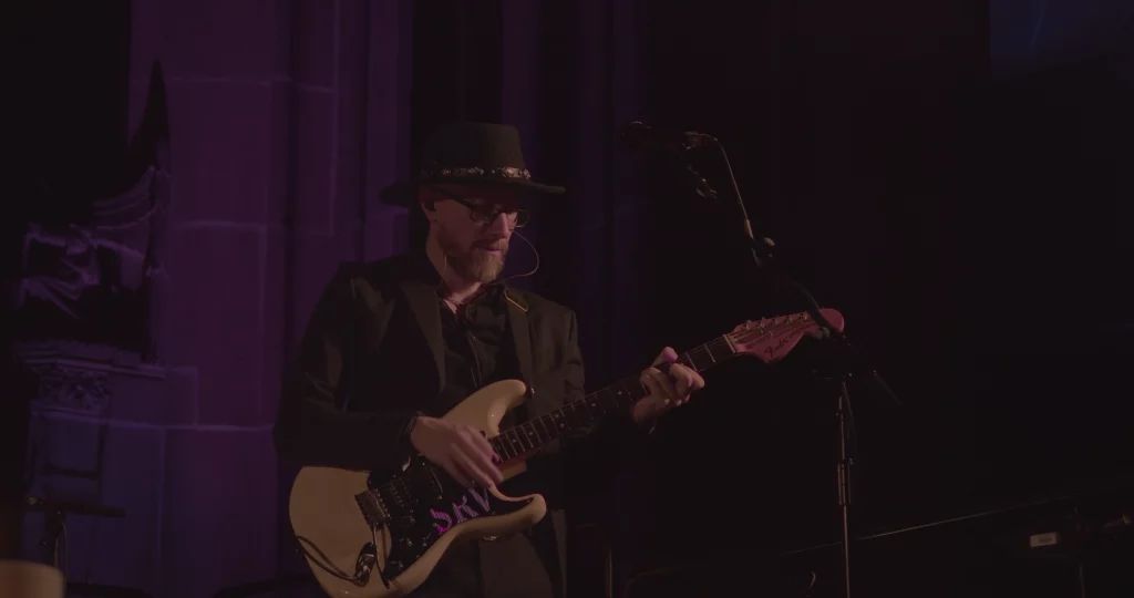 Live performance filmed and photographed in Liverpool